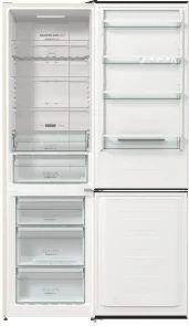 Холодильник з нижн. мороз. камерою Gorenje NRK6202AC4, 200х60х60см, 2 двері, 235( 96)л, А+, NoFrost+ , AdaptTech, Зона св-ті, LED Диспл зовнішній, ,бежевий №7