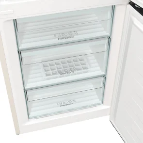 Холодильник з нижн. мороз. камерою Gorenje NRK6202AC4, 200х60х60см, 2 двері, 235( 96)л, А+, NoFrost+ , AdaptTech, Зона св-ті, LED Диспл зовнішній, ,бежевий №8