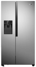Холодильник Gorenje SBS, 179x68x91см, 2 дв., Х-368л, М-167л, A++, NF Plus, Инвертор, Диспенсер, Дисплей, серый