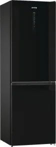 Холодильник с нижн. мороз. камерой Gorenje, 185х60х60см, 2 двери, 204(96)л, А++, NoFrost+, LED дисплей, Зона св-ти, черный №9