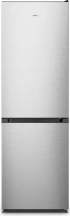 Холодильник Gorenje з нижн. мороз. камерою, 185х60х60см, 2 дв., Х- 207л, М- 97л, A+, NoFrost Plus, Fresh zone, Диспл, сірий