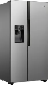 Холодильник Gorenje SBS, 179x68x91см, 2 дв., Х- 368л, М- 167л, A++, NF Plus, Інвертор, диспенсер, Дисплей, сірий №6