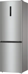 Холодильник с нижн. мороз. камерой Gorenje, 185х60х60см, 2 двери, 203(99)л, А++, Total NF, Зона св-ти, Снаруж. Диспл, нерж №6