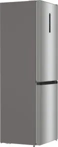 Холодильник с нижн. мороз. камерой Gorenje, 185х60х60см, 2 двери, 203(99)л, А++, Total NF, Зона св-ти, Снаруж. Диспл, нерж №7