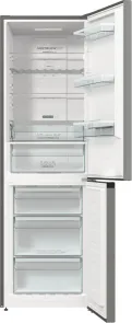 Холодильник с нижн. мороз. камерой Gorenje, 185х60х60см, 2 двери, 203(99)л, А++, Total NF, Зона св-ти, Снаруж. Диспл, нерж №11