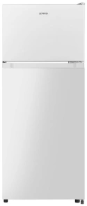 Холодильник Gorenje з верxн. мороз., 117x47,5x48,7, xолод.відд.-124л, мороз.відд.-28л, 2дв., A+, ST, білий №1