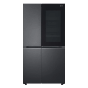 Холодильник LG SBS, 179x91х74, холод.отд.-414л, мороз.отд.-233л, 2дв., А+, NF, инв., диспл внутр., зона св-ти, Door in door, черный матовый №4