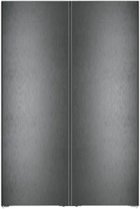 ХолодильникLiebherr SBS, 185.5x119.4х67.5, холод.отд.-398л, мороз.отд.-271л, 2дв., А++, NF, диспл внутр., черный №1