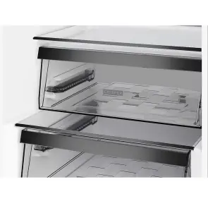 Холодильник Whirlpool с нижн. мороз., 203.5x60х66.3, холод.отд.-231л, мороз.отд.-104л, 2дв., А++, NF, инв., зона нулевая, серый №7