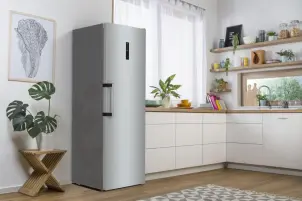 Холодильная камера Gorenje, 185x60х66, 398л, А++, дисплей, зона св-ти, матовый нерж №3