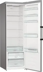 Холодильная камера Gorenje, 185x60х66, 398л, А++, дисплей, зона св-ти, матовый нерж №9
