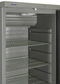 Холодильна камера Snaige, 173x60х60, 350л, 1дв., A, ST, нерж №5