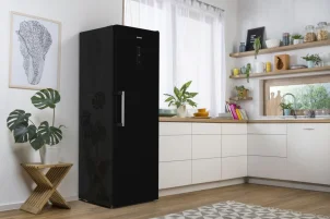 Холодильна камера Gorenje, 185x60х66, 398л, А++, дисплей, зона св-ті, чорний №3