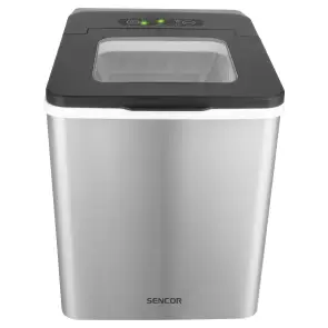 Ледогенератор бытовой Sencor SIM3400SS, 150 Вт, 12 кг/сутки, объем 1.8л, приготовление за 7 мин, 2 размера льда, серый №2