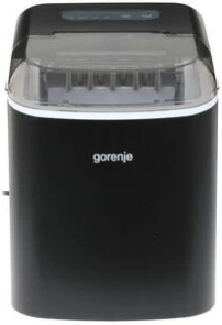 Льодогенератор побутовий Gorenje, 12кг/добу, 2.2л, дисплей, чорний №5