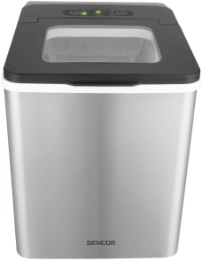 Ледогенератор бытовой Sencor SIM3400SS, 150 Вт, 12 кг/сутки, объем 1.8л, приготовление за 7 мин, 2 размера льда, серый №10