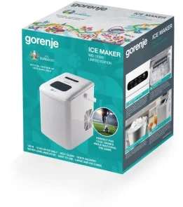 Льодогенератор побутовий Gorenje, 12кг/добу, 1.8л, дисплей, білий №7