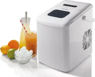 Льодогенератор побутовий Gorenje, 12кг/добу, 1 л, дисплей, білий №4