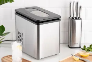 Ледогенератор бытовой ARDESTO, 12кг/сутки, 1.8л, нерж №1