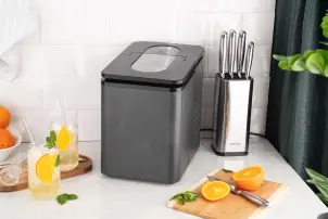 Ледогенератор бытовой ARDESTO, 12кг/сутки, 1.8л, черный №3