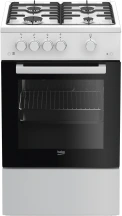 Плита Beko газова, 55л, 50x60см, білий