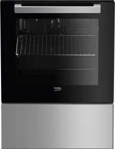 Плита Beko комбінована, 55л, 50x60см, для зрідженого газу, конвекція, чавун, нерж №2