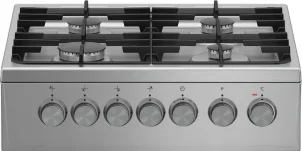 Плита Beko комбінована, 55л, 50x60см, для зрідженого газу, конвекція, чавун, нерж №3