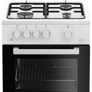Плита Beko газова, 55л, 50x60см, білий №4