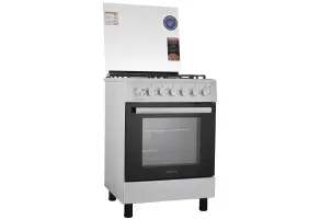 Плита ARDESTO комбі Elegance, 72л, 60x60см, чавун, підсвічування, форсунки LPG (підключення газового балона), знімні направляючі, білий №4