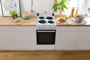 Плита Gorenje электрическая, 68л, 50x60см, гриль, белый №3