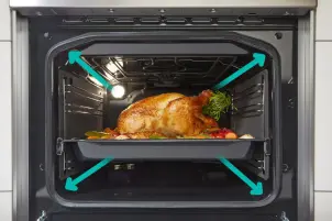 Плита Gorenje электрическая, 68л, 50x60см, гриль, белый №8
