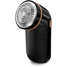Машинка для удаления катышек Philips, 8800 оборотов в мин, большая площадь лезвий, 2хАА в комплекте, черный