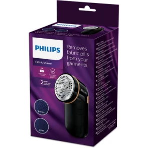 Машинка для видалення катишків Philips, 8800 обертів на хв, велика площа лез, 2хАА у комплекті, чорний №3