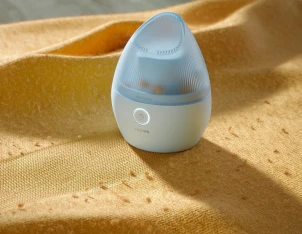Машинка для удаления катышек Philips, большая площадь лезвий. 90 мин. работы на одном заряде, USB, голубой №3