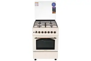 Плита ARDESTO комбі Line-R, 53л, 60x60см, конвекція, чавун, підсвічування, форсунки LPG (підключення газового балона), кремовий №5