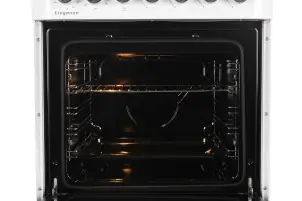 Плита ARDESTO комбі Elegance, 72л, 60x60см, чавун, підсвічування, форсунки LPG (підключення газового балона), знімні направляючі, білий №10
