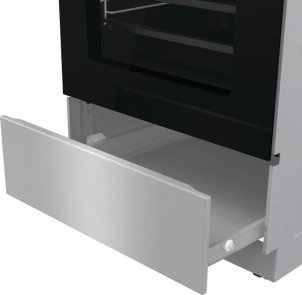 Плита Gorenje электрическая стеклокерамическая, 70л, 50x60см, дисплей, программатор, нерж. №9
