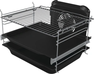 Плита Gorenje электрическая стеклокерамическая, 70л, 50x60см, дисплей, программатор, нерж. №10