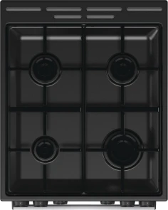 Плита Gorenje комбинированная, 62л, 50x60см, дисплей, IconLed, эмалированные, титан. №8