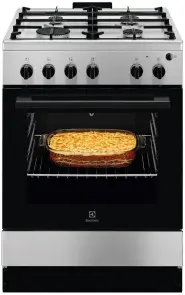 Плита Electrolux газовая, 59л, 60x60см, нерж. №2