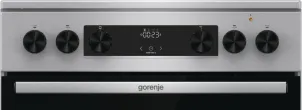 Плита Gorenje електрична склокерамічна, 71л, 60x60см, дисплей, програматор, нерж №7