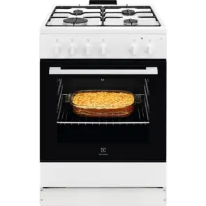 Плита Electrolux газовая, 59л, 60x60см, белый №2