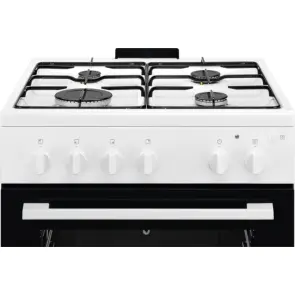 Плита Electrolux газовая, 59л, 60x60см, белый №3