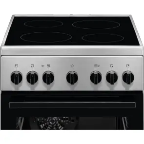 Плита Electrolux электрическая стеклокерамическая, 58л, 50x60см, конвекция, пара, нерж. №3