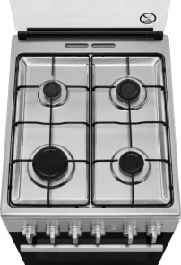Плита Electrolux газовая, 57л, 50x60см, нерж. №4