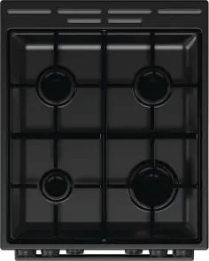 Плита Gorenje комбинированная, 62л, 50x60см, дисплей, IconLed, эмалированный, черный №6