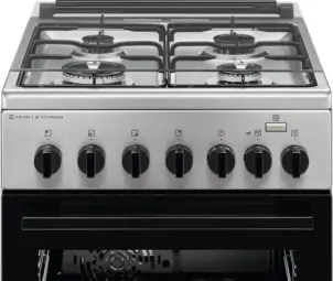 Плита Electrolux комбинированная, 58л, 50x60см, конвекция, пара, нерж. №3