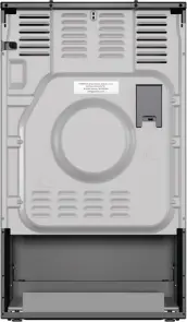 Плита Gorenje комбинированная, 62л, 50x60см, дисплей, IconLed, эмалированный, черный №11
