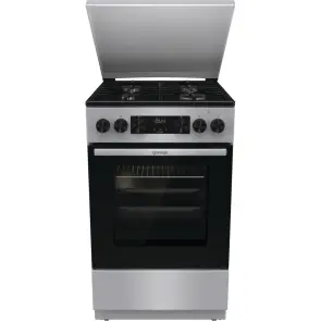 Плита Gorenje комбинированная, 70л, 50x60см, дисплей, IconLed, эмалированные, нерж. №2