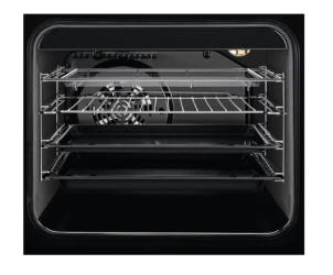 Плита Electrolux комбинированная, 58л, 60x60см, дисплей, конвекция, чугун, пара, нерж. №3